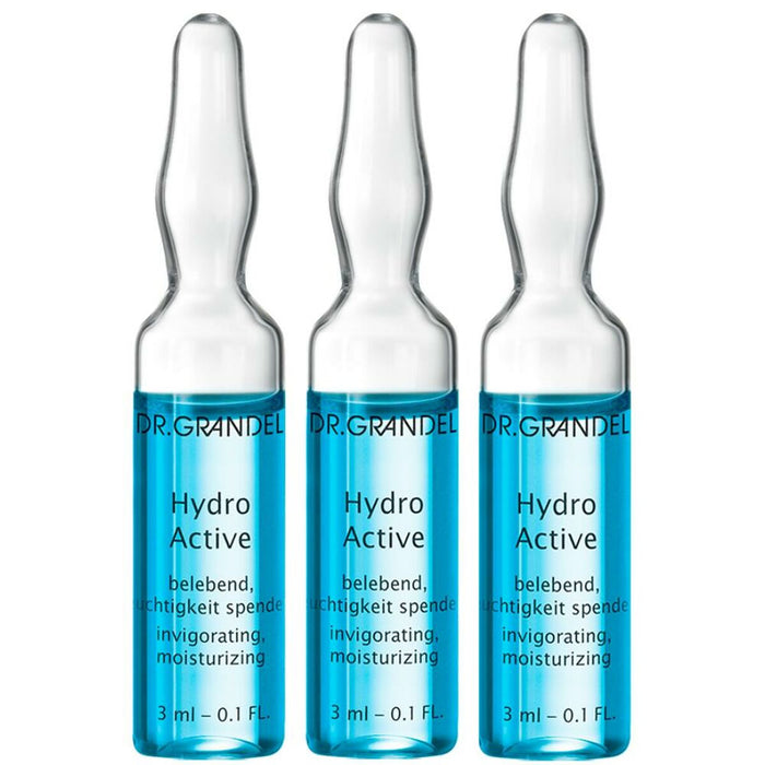 Ampoules Dr. Grandel Hydro Active 3 ml 3 Unités Hydratation profonde