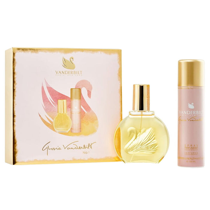 Set mit Damenparfüm Vanderbilt EDT Gloria Vanderbilt 2 Stücke