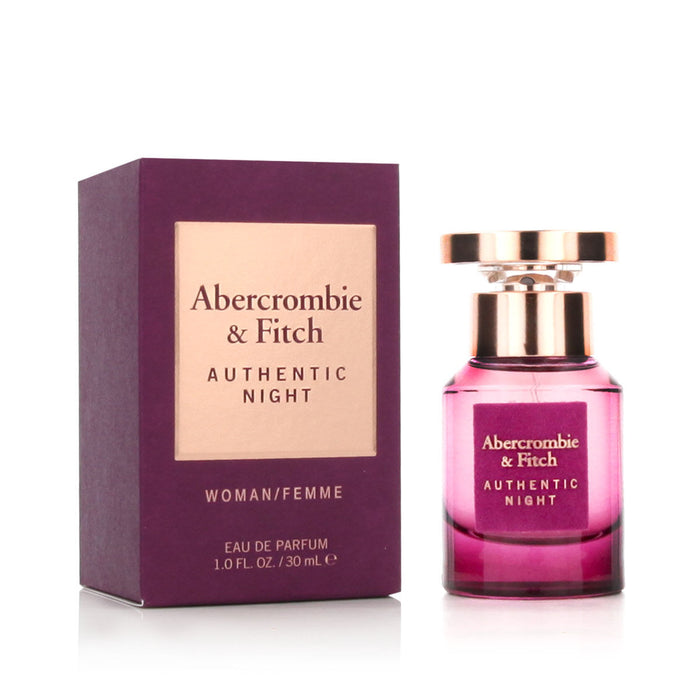 Women's Perfume Abercrombie & Fitch EDP Authentic Night Woman 30 ml