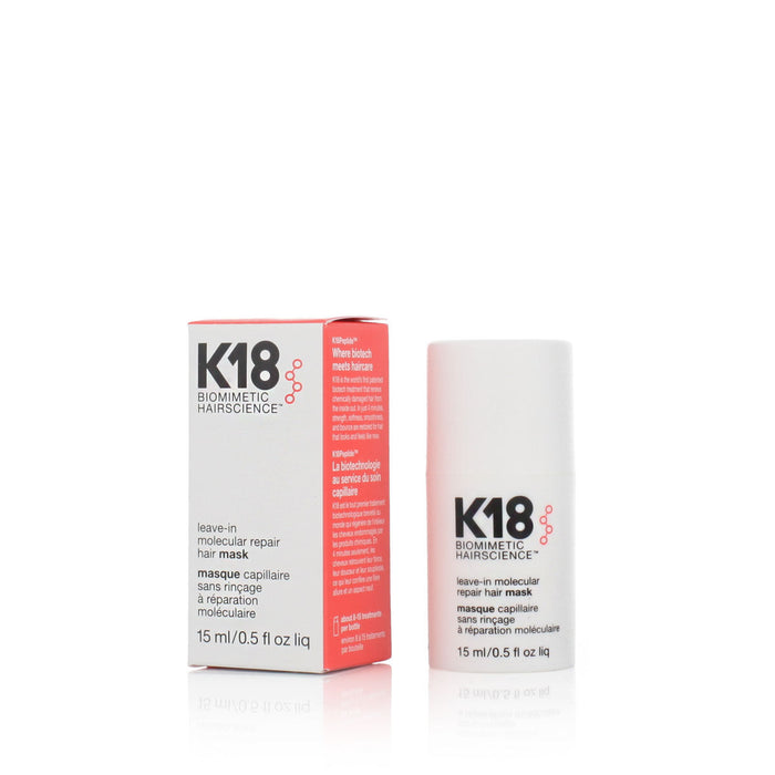 Masque réparateur pour cheveux K18 15 ml