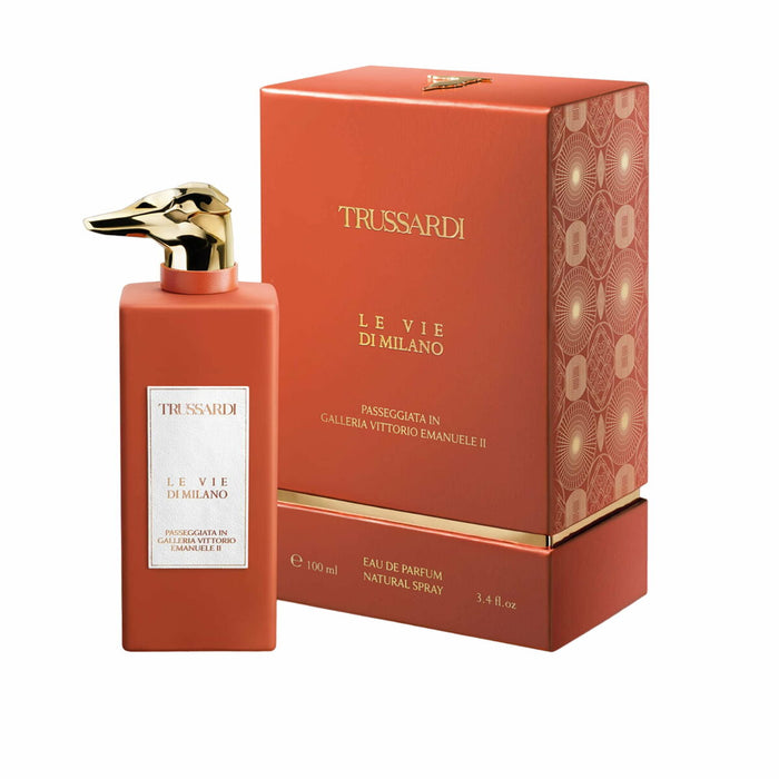 Unisex-Parfüm Trussardi Le Vie Di Milano Passeggiata In Galleria Vittorio EDP 100 ml