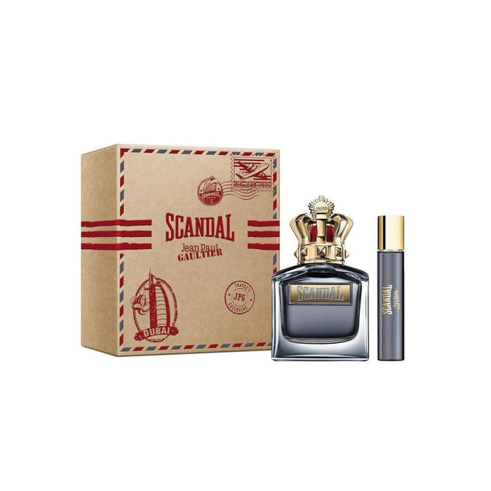 Men's Perfume Set Jean Paul Gaultier Scandal 2 Pieces