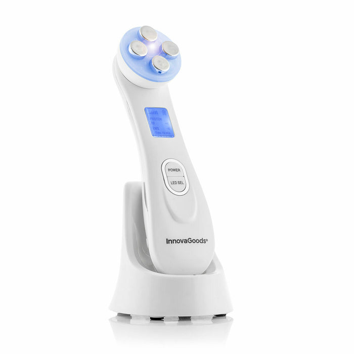 Facial Massager with Radiofrequency, Phototherapy and Electrostimulation Wace InnovaGoods V0103440 White (Refurbished B)